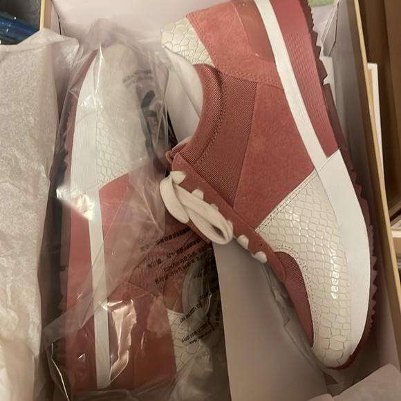 Michael kors Allie trainer embossed printed opwht mult - Picture 2 of 7